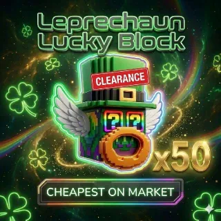 50x Leprechaun Lucky Blocks 🍀