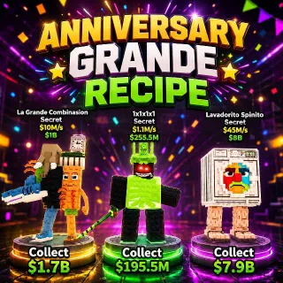 ANNIVERSARY GRANDE RECIPE