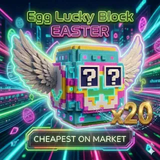 EGG LUCKY BLOCK x20‼️