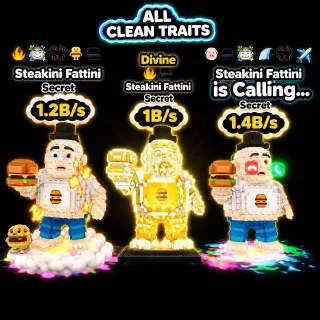 3x Steakini Fattini 1B/s