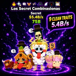 LOS SECRET COMBINASIONAS 5.4B/s