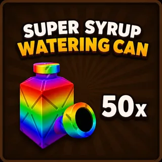 50x SUPER SYRUP WATERING CAN