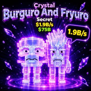 CRYSTAL BURGURO AND FRYURO