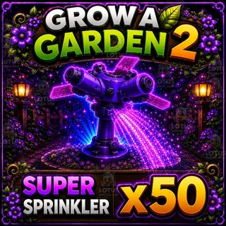 50X SUPER SPRINKLER | GROW A GARDEN 2