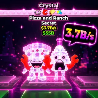 CRYSTAL PIZZA AND RANCH 3.7B/s