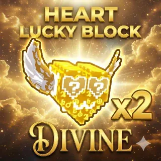 2x Divine Heart Lucky Block