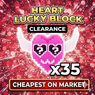 HEART LUCKY BLOCK 🩷