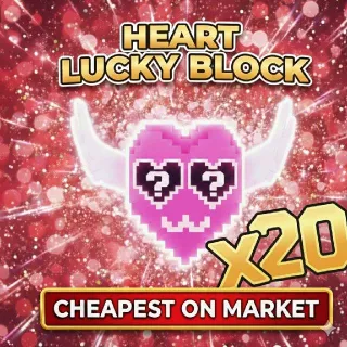 20x Heart Lucky Block