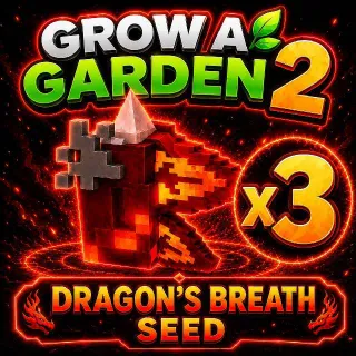 3x Dragon's Breath | Grow A Garden 2