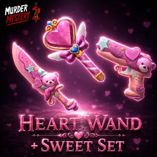 HEART WAND + SWEET TREAT SET