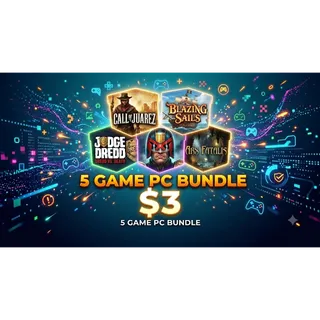 5 STEAM GAME KEYS
