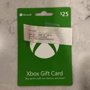 $25 xbox Gift Card