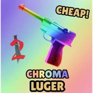 CHROMA LUGER + LASER|INSTANT DELIVER