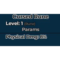 dungeon leveling cursed phy dmg