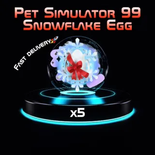 snowflake egg