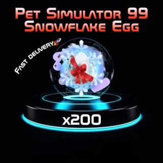 snowflake egg