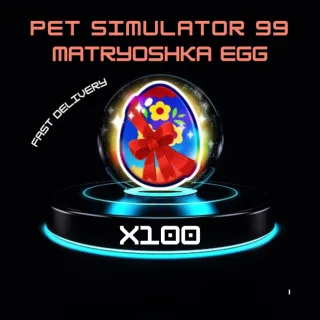 Matryoshka Egg x100