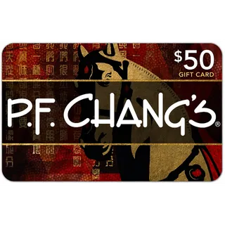 $50.00 P.F. Changs gift card