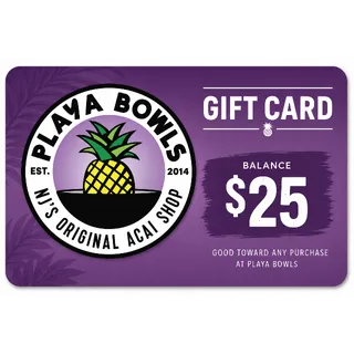 $25.00 USD Playa bowls Gift Card ⚡️Flash Sale⚡️