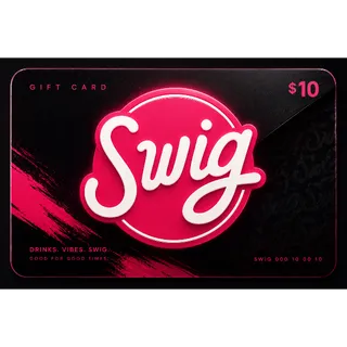 $10.00 Swig Drinks Gift Card