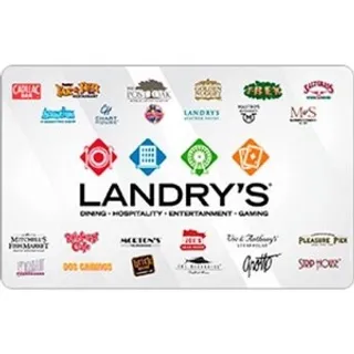 $100.00 USD landry's Gift Card