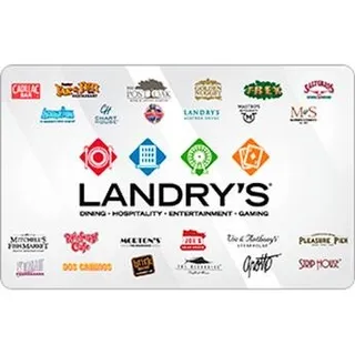 $100.00 USD landry's Gift Card