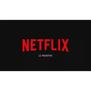 ✦ Netflix premium UHD account - 12 months ✦