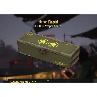 RAPID 2 star legendary mod 