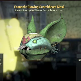 Fasnacht Glowing Scorchbeast Mask