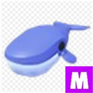 Mega Neon Blue Whale