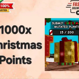 1000x Christmas Points
