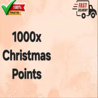1000x Christmas Points