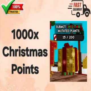 1000x Christmas Points