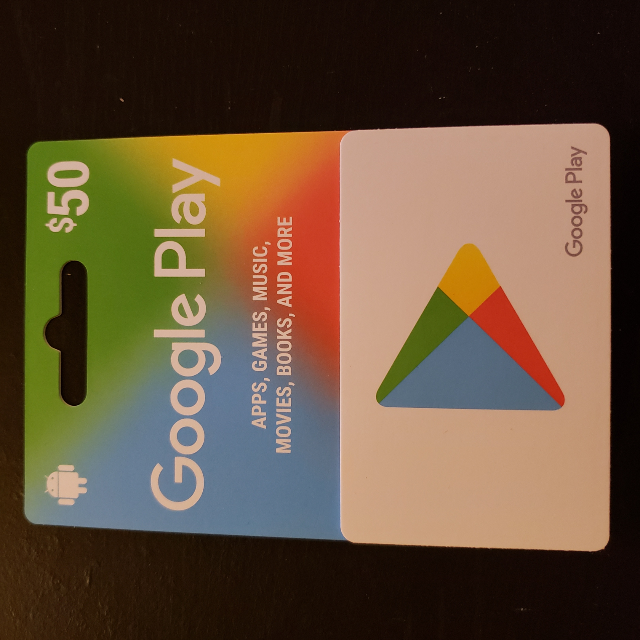 50 00 Gift Card Google Play Gift Cards Gameflip