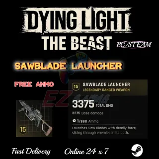 Dying Light The Beast SAWBLADE LAUNCHER