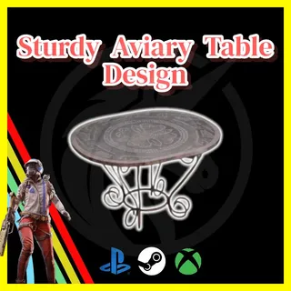 Sturdy Aviary Table Design