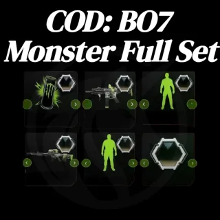 COD: BO7 Monster Full Set