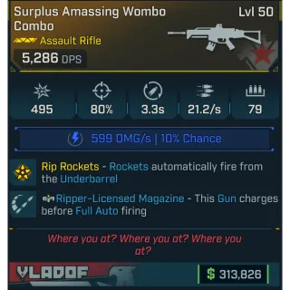 Borderlands 4✅Surplus Amassing Wombo Combo✅Ripper