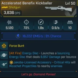 Accelerated Benefix Kickballer