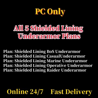 5 Shielded Lining Underarmor Plans