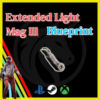 Extended Light Mag III Blueprint