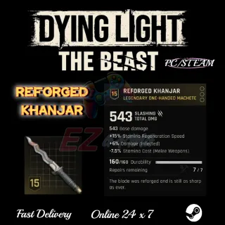 Dying Light The Beast REFORGED KHANJAR