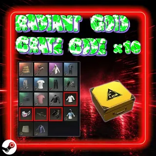 PUBG Radiant Gold Crate Code