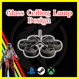 Glass Ceiling Lamp Design