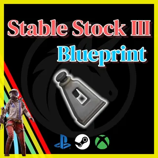 Stable Stock III Blueprint