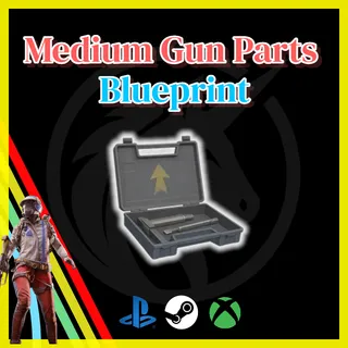 Medium Gun Parts Blueprint