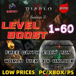 Diablo 4 Level boost