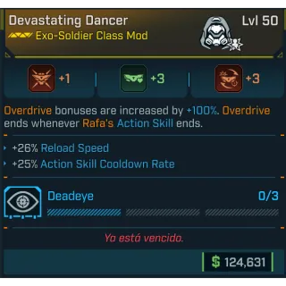 Borderlands 4✅Devastating Dancer 3 - Exo-Soldier Class Mod✅PC/PS4/PS5/XBOX