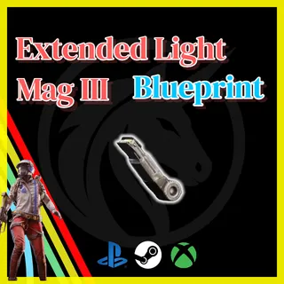 Extended Light Mag III Blueprint