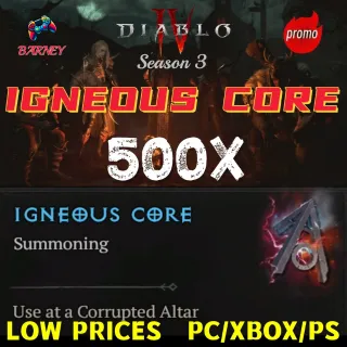 Diablo 4 Igneous Core